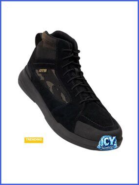 Lightweight Breathable Suede Mesh Tactical Boot - Slip-Resistant Sole,